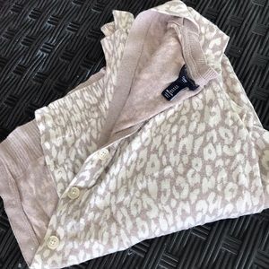 Gap leopard print cardigan